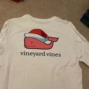 Christmas themed, long sleeve, vineyard vine shirt